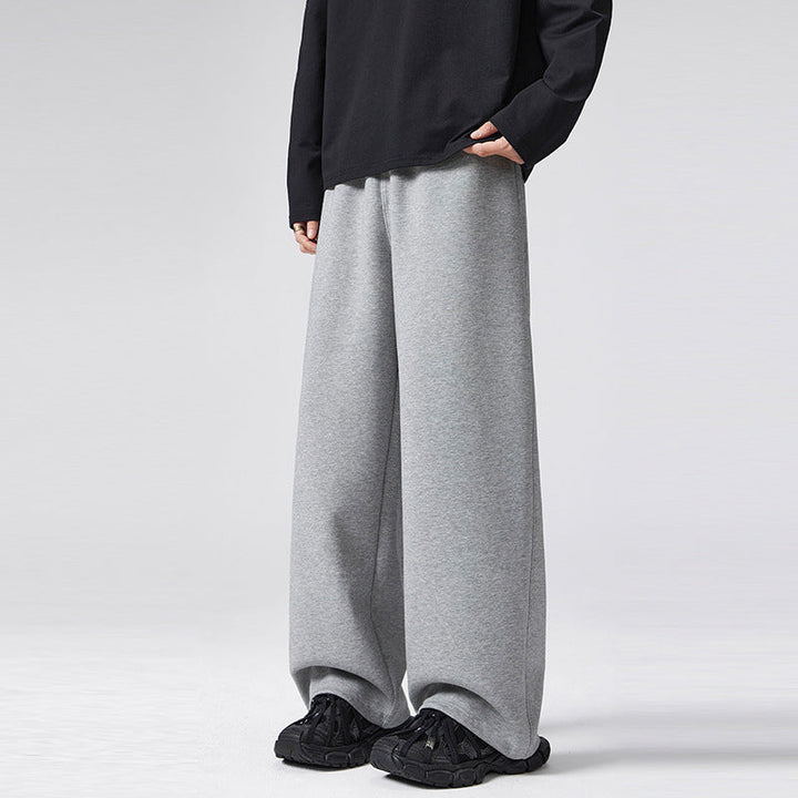 Men's Oversized Sweatpants with drawstring waistband, double-layer hem and Relaxed Fit Hudson & Parker
