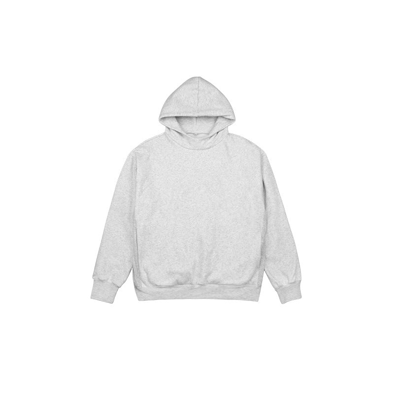 Unisex Minimalist Hoodie in Clean Look with Reinforced Collar Hudson & Parker
