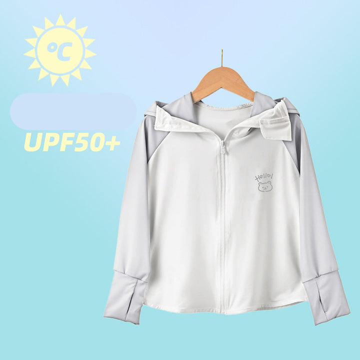 Boys UV protection hooded jacket Hudson & Parker