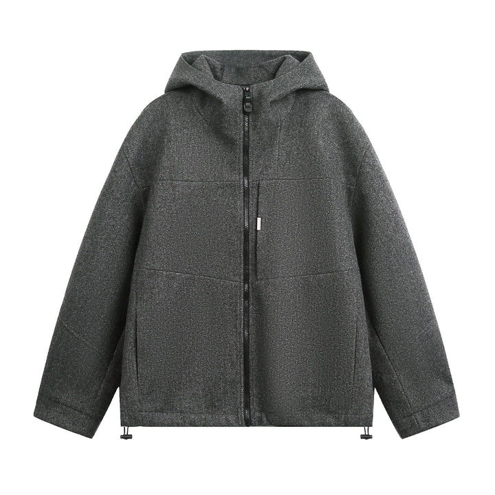Unisex Oversize Hoodie made of mélange blend with drawstring hem Hudson & Parker