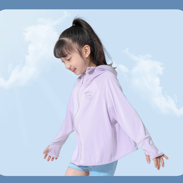 Boys UV protection hooded jacket Hudson & Parker