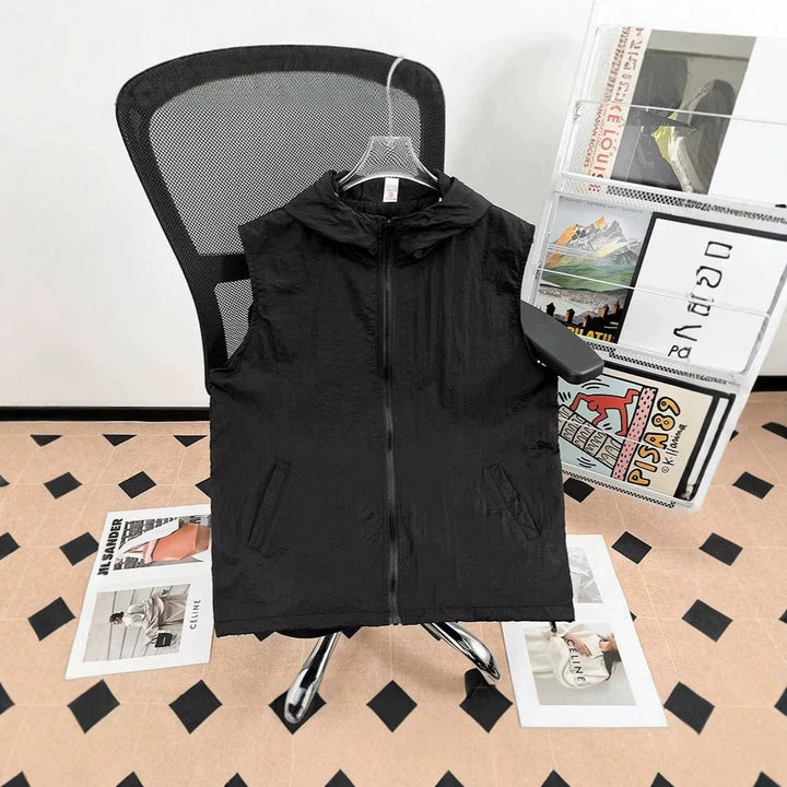 Women's Lightweight Hooded Vest Hudson & Parker