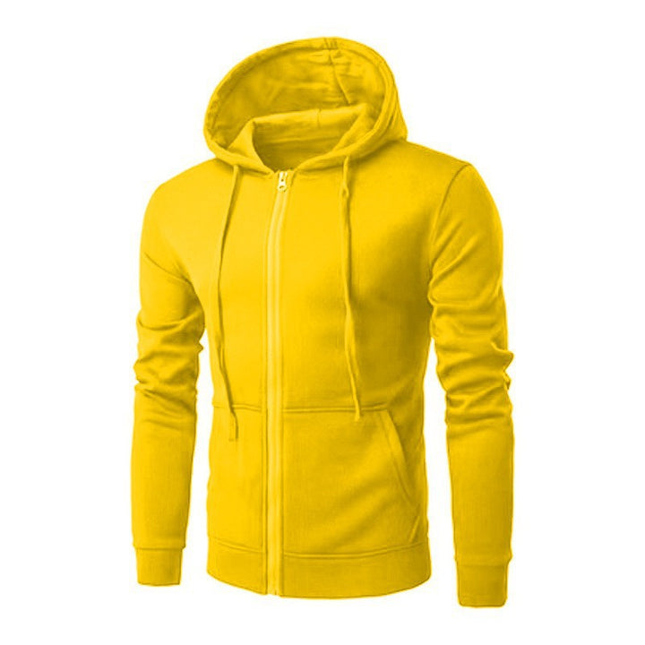 Men's lightweight tailored zip hoodie with flat seams and kangaroo pocket Mune Fashion