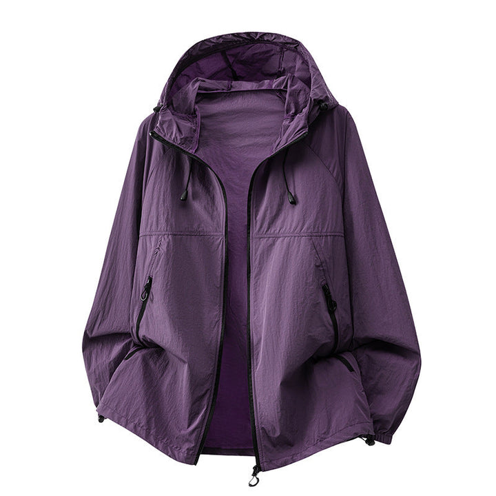 Men's Technical Hooded Jacket with Zipper Hudson & Parker