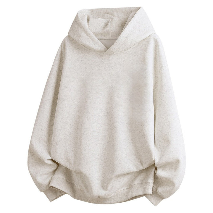 Women's Oversize Hoodie made of soft blend with ribbed hem and raglan sleeves Hudson & Parker