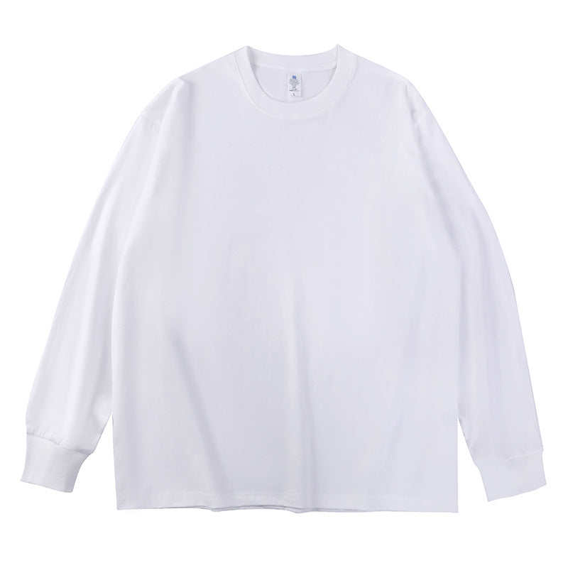 Unisex Oversize-Long Sleeve Sweatshirt with Crew Neck and Ribbed Cuffs Hudson & Parker