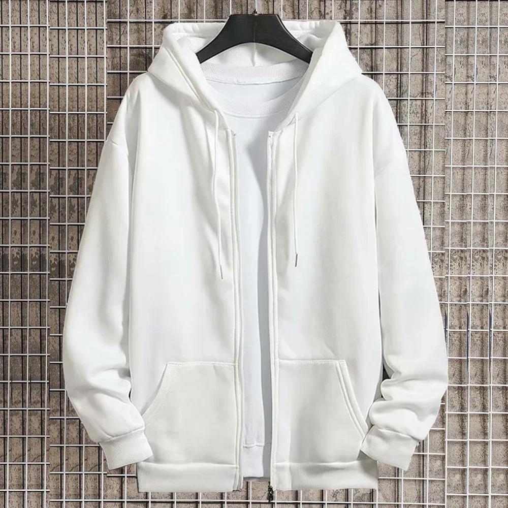Unisex Zip-Hoodie with concealed zipper, minimalist silhouette and brushed inner lining Hudson & Parker