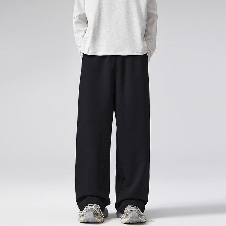 Men's Oversized Sweatpants with drawstring waistband, double-layer hem and Relaxed Fit Hudson & Parker