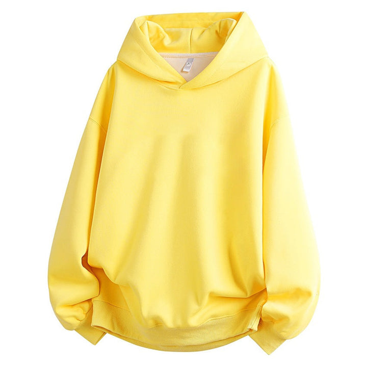 Women's Oversize Hoodie made of soft blend with ribbed hem and raglan sleeves Hudson & Parker