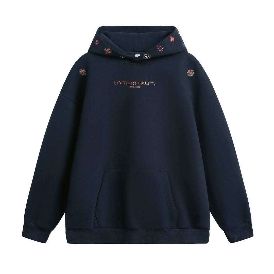 Unisex Oversize Hoodie with embroidered hood and kangaroo pocket Hudson & Parker