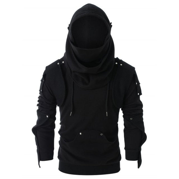 Men's Stylish Hoodie with Innovative Collar and Practical Pockets Hudson & Parker