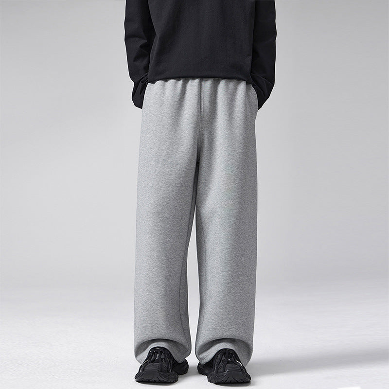 Men's Oversized Sweatpants with drawstring waistband, double-layer hem and Relaxed Fit Hudson & Parker