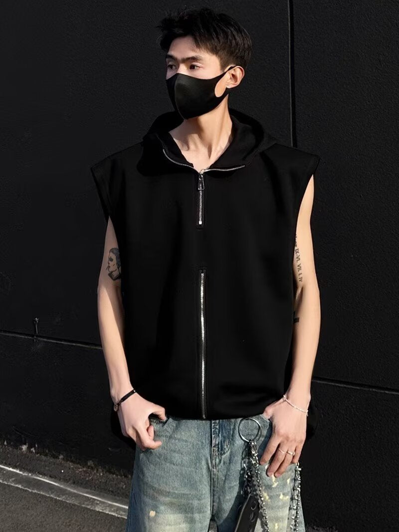 Men's Stylish Hooded Vest Hudson & Parker