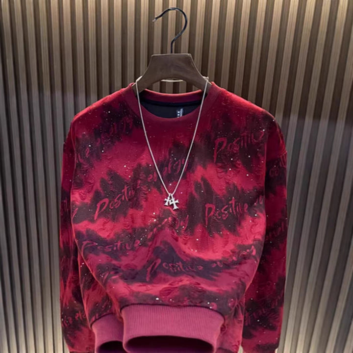 Women's Urban Sweatshirt with Creative Print Hudson & Parker