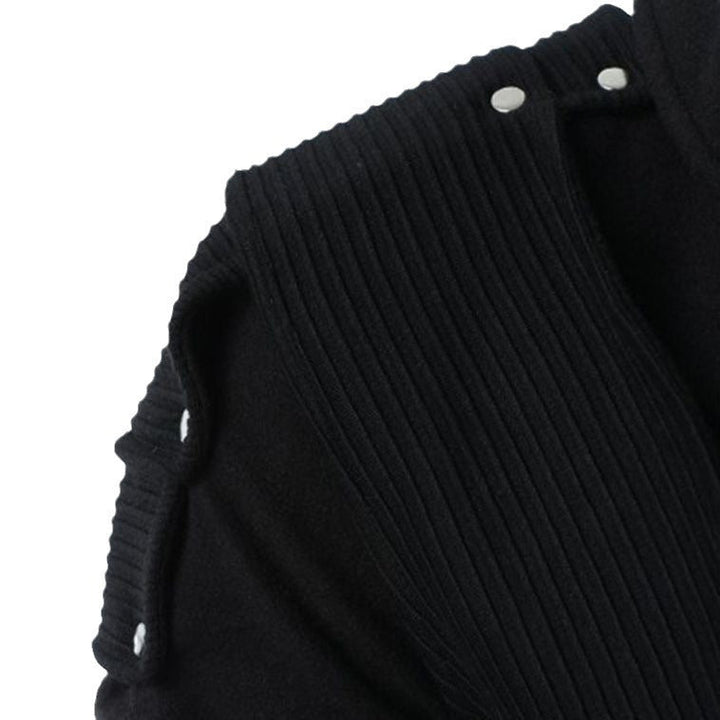 Men's Stylish Hoodie with Innovative Collar and Practical Pockets Hudson & Parker
