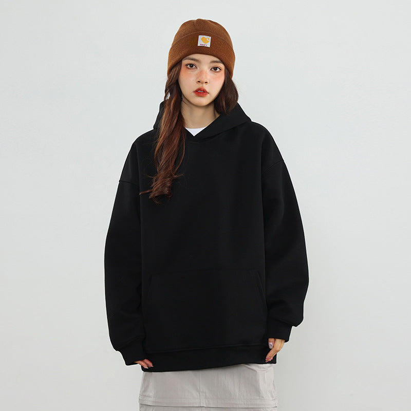 Unisex Oversize Hoodie made of heavy scuba fleece with kangaroo pocket Hudson & Parker