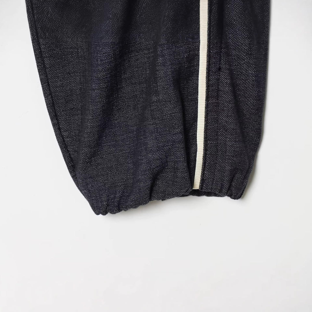 Women's Cropped Track Jacket with Stand Collar and Contrast Piping Hudson & Parker