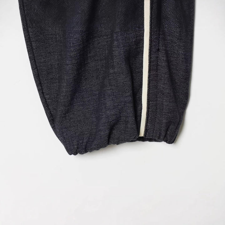 Women's Cropped Track Jacket with Stand Collar and Contrast Piping Hudson & Parker