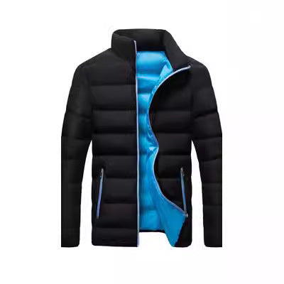 Men's lightweight quilted thermo quilted jacket with contrasting inner lining Hudson & Parker