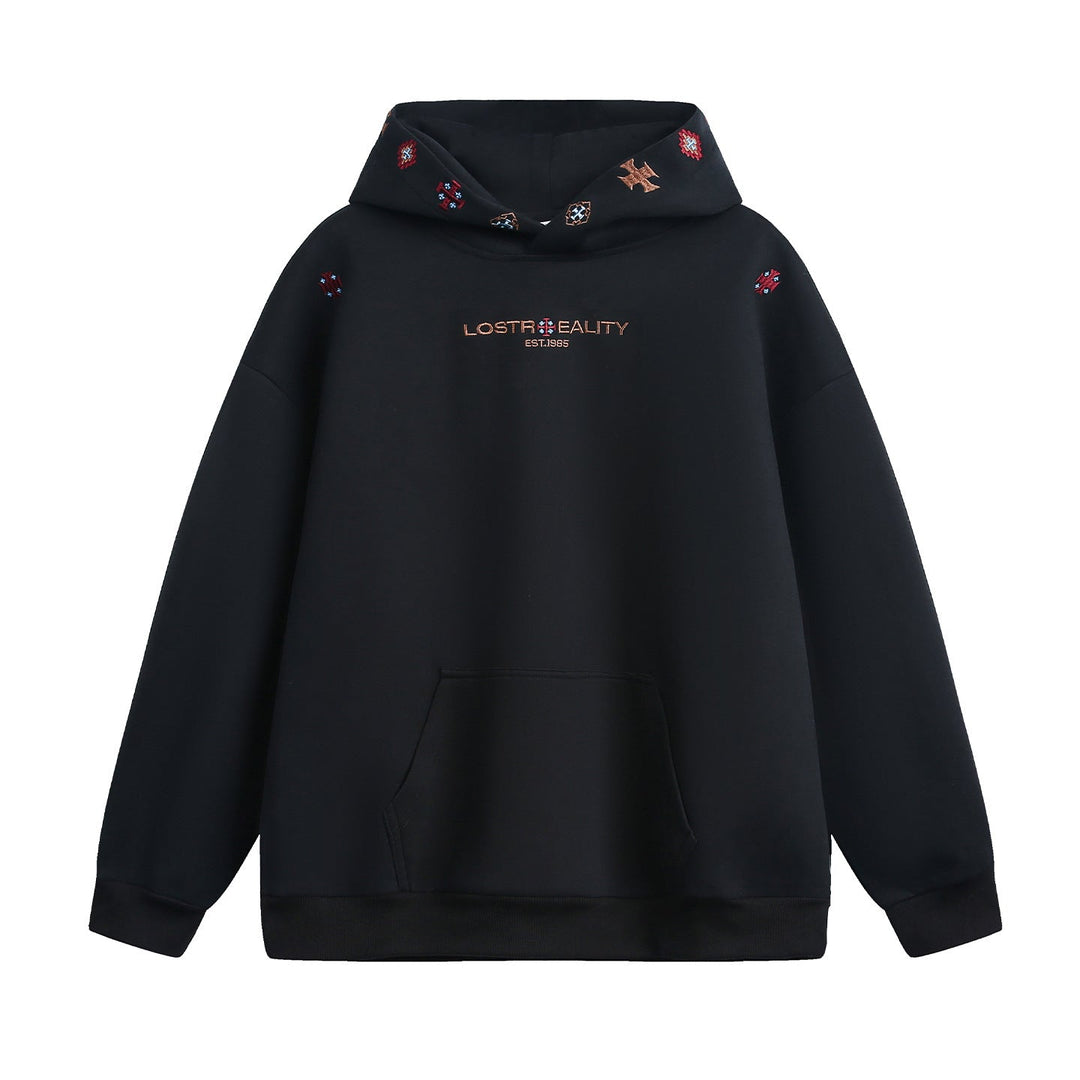 Unisex Oversize Hoodie with embroidered hood and kangaroo pocket Hudson & Parker