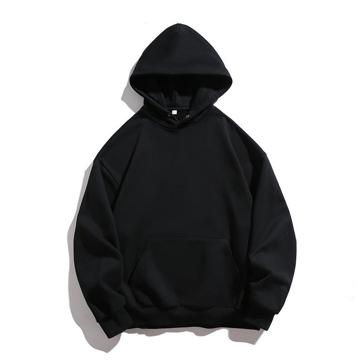 Unisex Oversize Hoodie made of heavy sweat quality with kangaroo pocket and ribbed hem Hudson & Parker