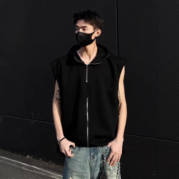 Men's Stylish Hooded Vest Hudson & Parker