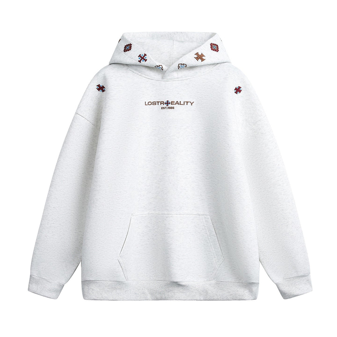 Unisex Oversize Hoodie with embroidered hood and kangaroo pocket Hudson & Parker