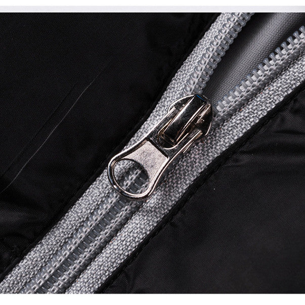 Men's lightweight quilted thermo quilted jacket with contrasting inner lining Hudson & Parker