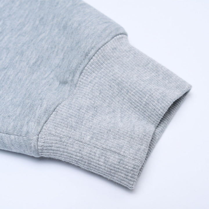 Unisex hoodie jacket with full zip, relaxed oversized fit and kangaroo pocket Hudson & Parker