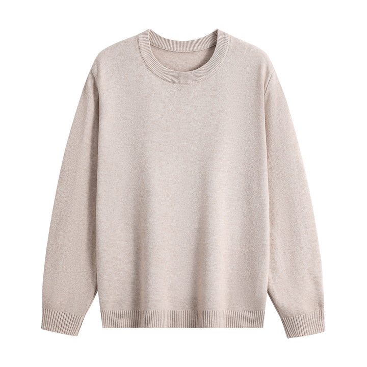 Unisex Oversize Round Neck Sweater made of heavy blend with ribbed cuffs Hudson & Parker