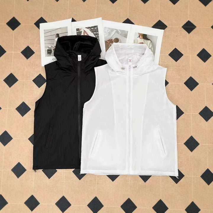 Women's Lightweight Hooded Vest Hudson & Parker