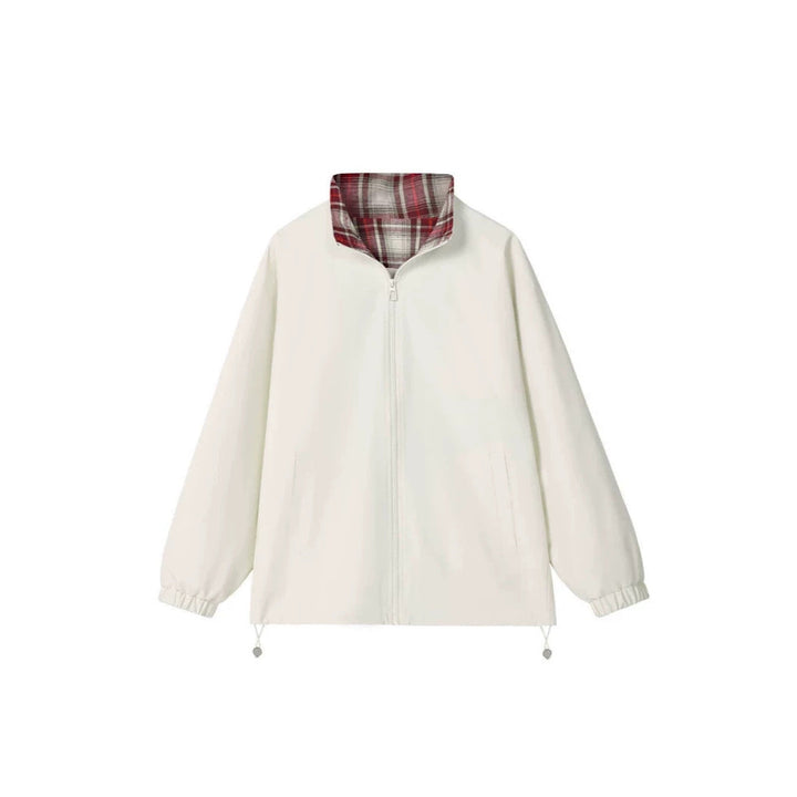 Men's Trendy Transitional Jacket with Check Pattern Hudson & Parker