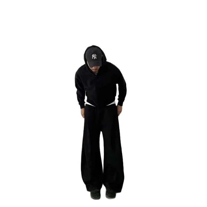 Women's Fashion Oversized Hoodie and Wide-leg Pants Set Hudson & Parker