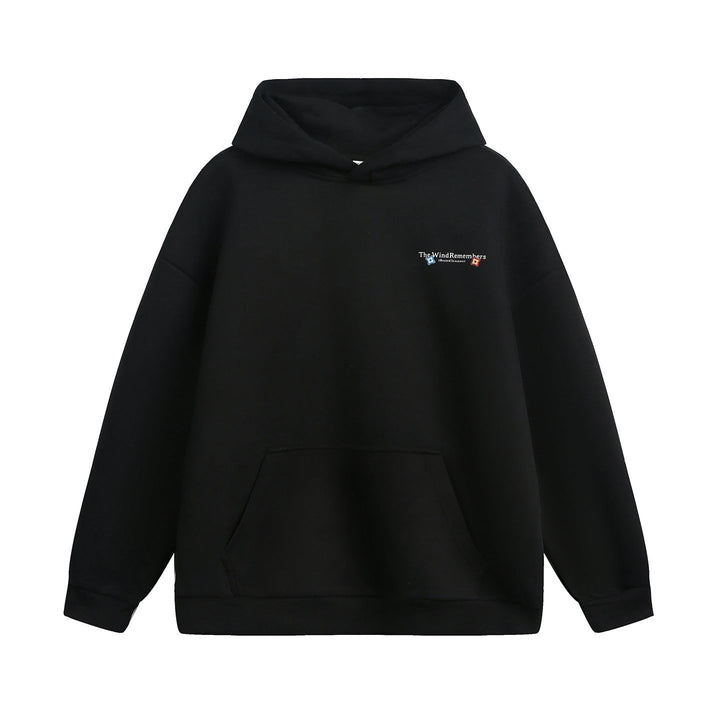Unisex Simple Hoodie with balloon-shaped oversized cut, lined hood & kangaroo pocket Hudson & Parker