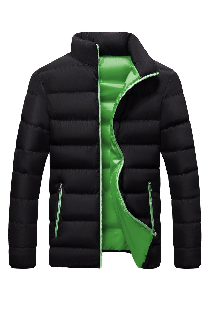 Men's lightweight quilted thermo quilted jacket with contrasting inner lining Hudson & Parker