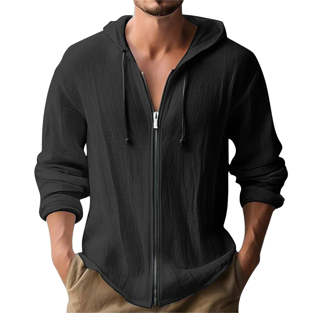 Men's Casual Hoodie Jacket with Zipper Hudson & Parker