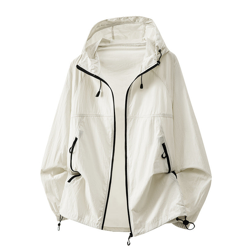 Men's Technical Hooded Jacket with Zipper Hudson & Parker