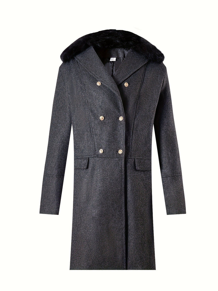 Men's Elegant Jacket with Faux Fur Collar Hudson & Parker