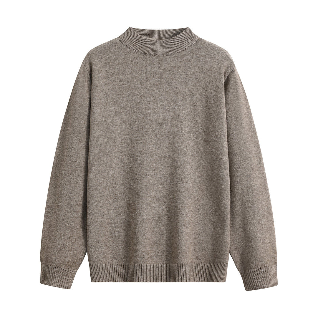 Unisex Oversize Round Neck Sweater made of heavy blend with ribbed cuffs Hudson & Parker