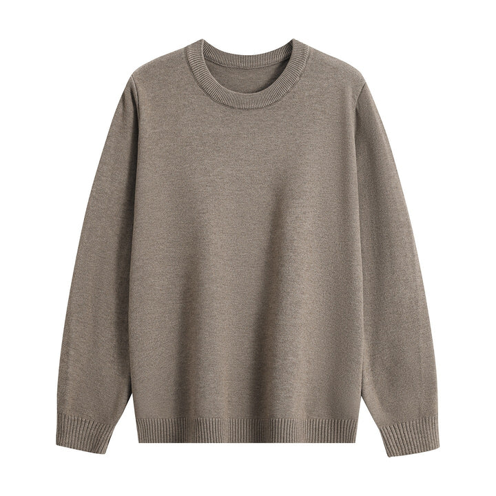 Unisex Oversize Round Neck Sweater made of heavy blend with ribbed cuffs Hudson & Parker