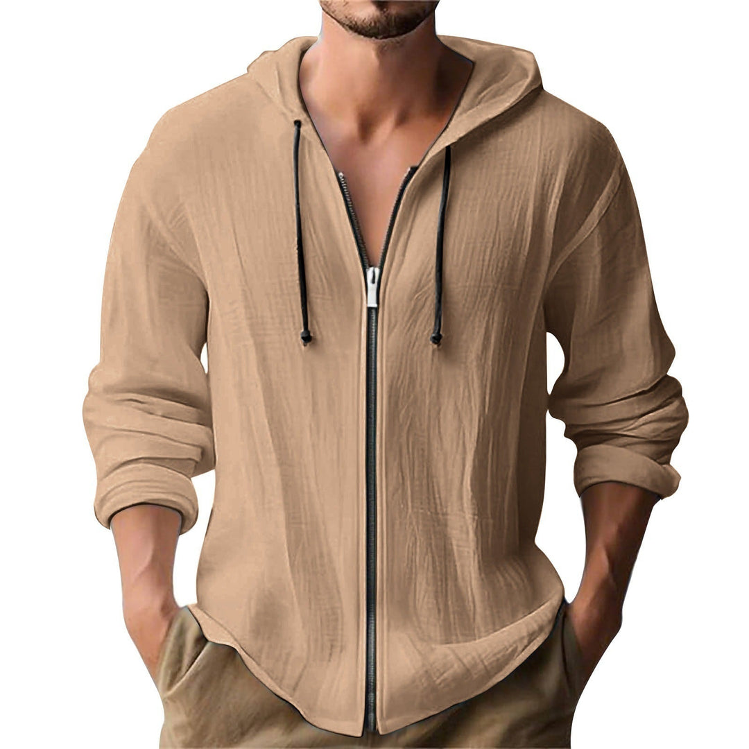 Men's Casual Hoodie Jacket with Zipper Hudson & Parker