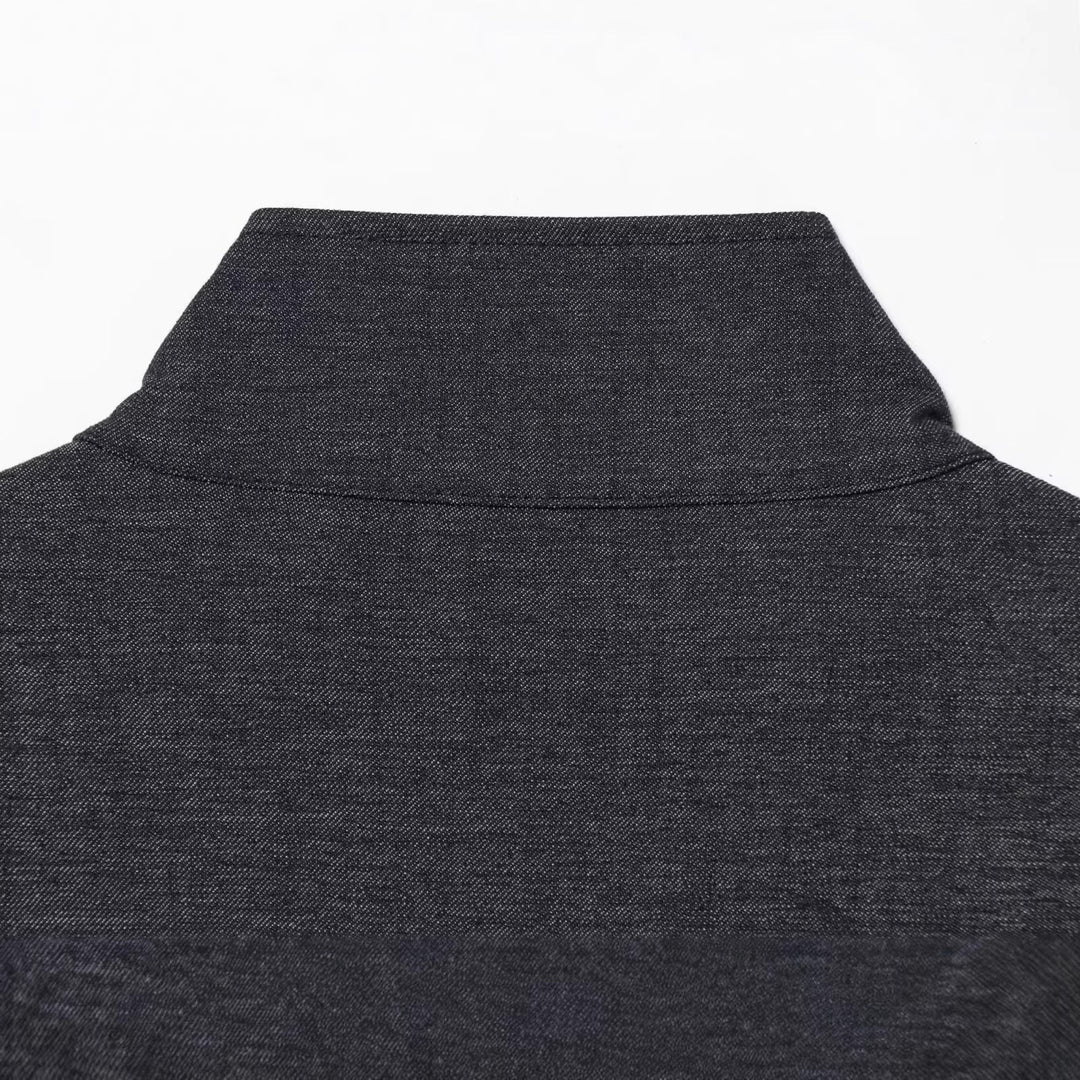 Women's Cropped Track Jacket with Stand Collar and Contrast Piping Hudson & Parker