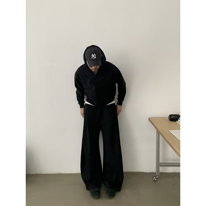 Women's Fashion Oversized Hoodie and Wide-leg Pants Set Hudson & Parker