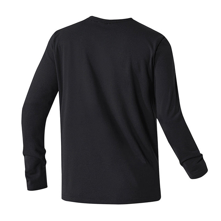 Unisex Oversize Long Sleeve Sweatshirt with Chest Zipper Pocket and Crew Neck Hudson & Parker