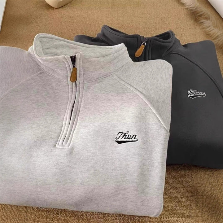 Ladies Urban Fleece Pullover with Stand-up Collar Hudson & Parker