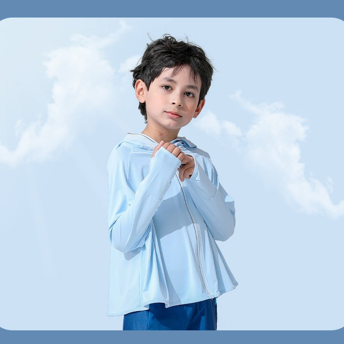 Boys UV protection hooded jacket Hudson & Parker