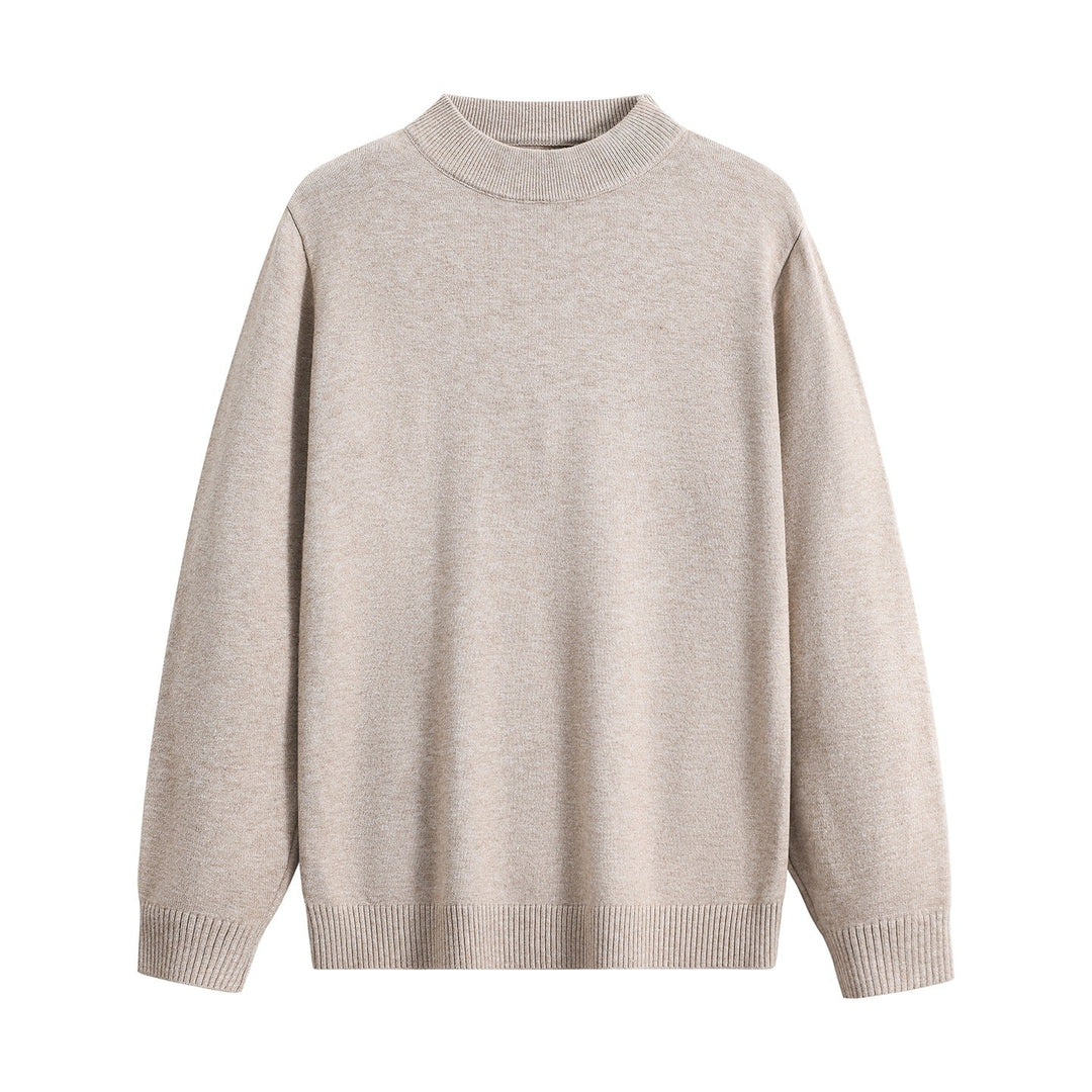 Unisex Oversize Round Neck Sweater made of heavy blend with ribbed cuffs Hudson & Parker