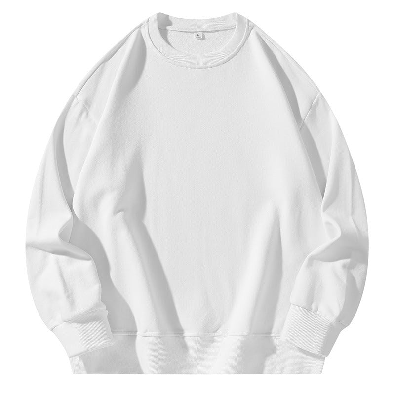 Unisex Oversize Sweatshirt with Round Neck, Dropped Shoulder and Ribbed Hem Hudson & Parker