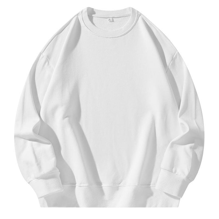 Unisex Oversize Sweatshirt with Round Neck, Dropped Shoulder and Ribbed Hem Hudson & Parker