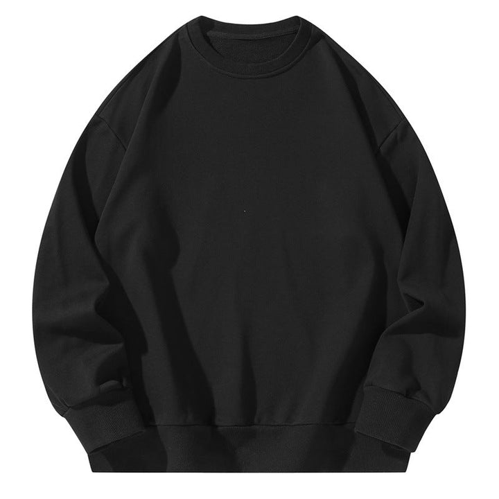 Unisex Oversize Sweatshirt with Round Neck, Dropped Shoulder and Ribbed Hem Hudson & Parker